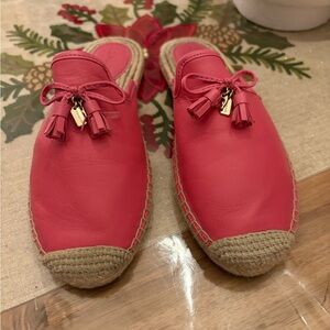 Coach Pink Tassel Espadrilles